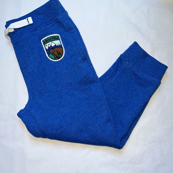 Janie and Jack Bear Patch Jogger, 3 - NEW - Picture 2 of 5